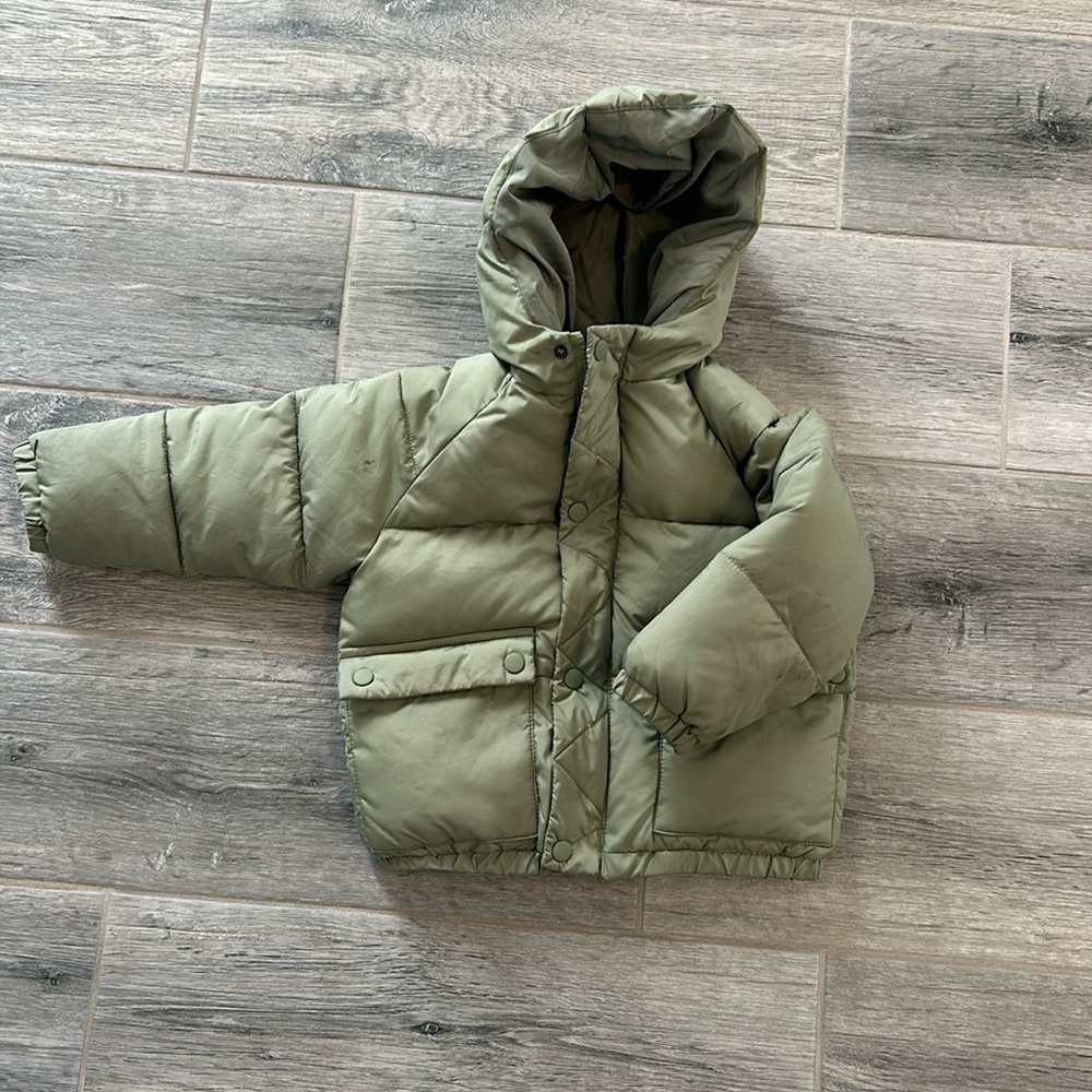 Toddler Puffer with hood